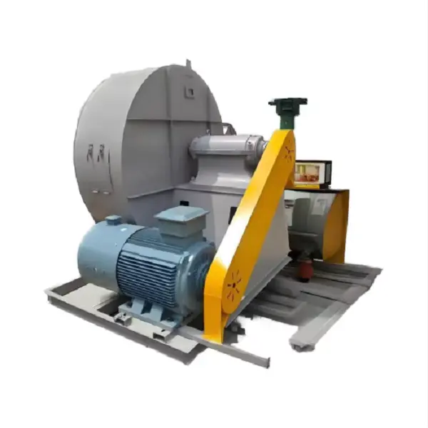 Induceret trækventilator i kraftværk